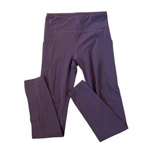 Athleta Girls - High Rise Stash your Treasure Tight - Purple - L (12)
